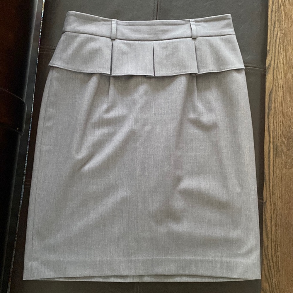 Grey pencil skirt size 10